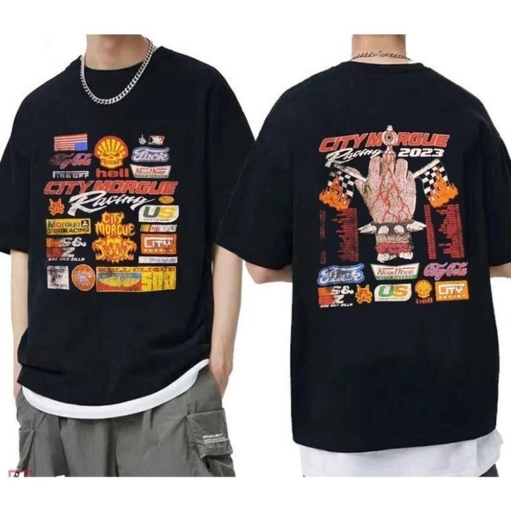 Grey Day Tour 2023 City Morgue 2 Sided Concert T-Shirt